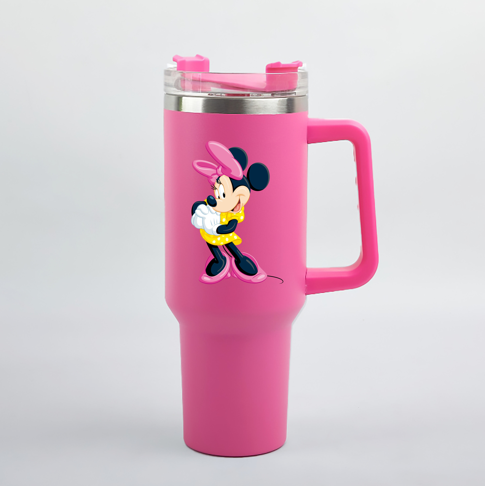 （画像用） ミッキーマウス Mickey Mouse 1200mL車用タンブラー（カラープリント）